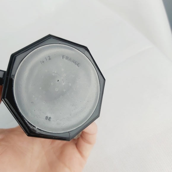1980'S Arcoroc Octine Black glass octagon Made in France soups bowls mug saucers - Picture 13 of 16